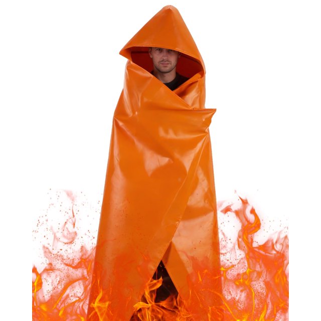 Capa ignífuga de emergencia Mondoshop Safe Fire Escape para adultos