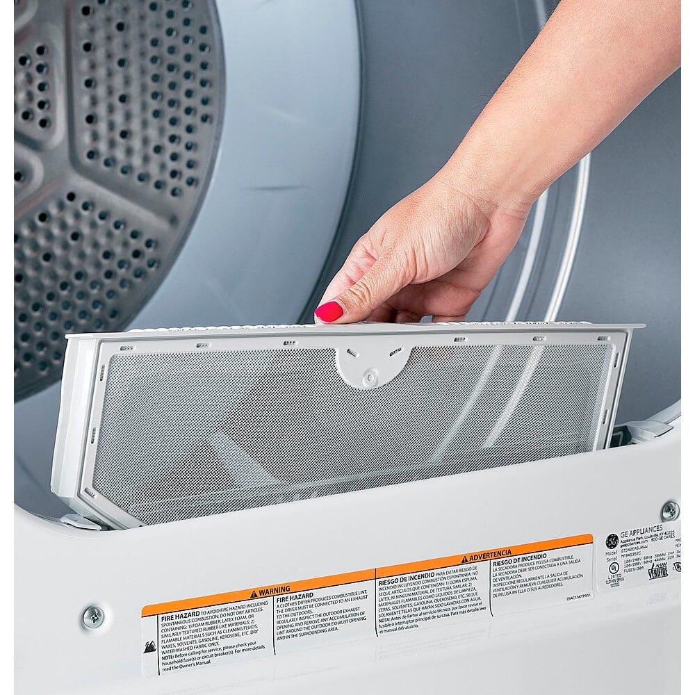 Hotpoint HTX26EASWWW 6.2 Cu. Ft. White Electric Dryer with Auto Dry