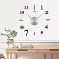 thumbnail image 1 of Reloj de pared Macarena 3D sin marco hogar comedor Hotel Decoración Negro 1, 1 of 8