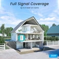 thumbnail image 4 of ANRAN 2K/4MP Solar Security Camera with Base Station, Spotlight, Expandable Local Storage, No Monthly Fee, 360° View Wireless Outdoor Camera, Waterproof PIR Detection, Home Surveillance System Camera, 4 of 8
