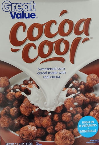 Discontinued Great Value Cocoa Cool Cereal, 11.8 oz