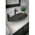 thumbnail image 5 of Pod Shaped Vessel Sink - Honed Lava Stone, 5 of 9