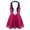 Rose, variant on YiZYiF Kids Girls Jazz Latin Dance Dress Costume Halter Shiny Sequins Dancewear Sky Blue 10