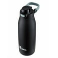 thumbnail image 3 of Bubba Radiant Stainless Steel Water Bottle with Push-Button Chug Lid 32oz., Licorice Rubberized, 3 of 8