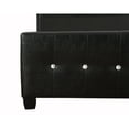 thumbnail image 7 of Glory Furniture Diamond Faux Leather Upholstered Queen Bed in Black, 7 of 7