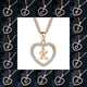 thumbnail image 4 of Collar con colgante de corazón para mujer, joyería con iniciales de nombre, 26 letras, circonita, amor, regalos para niñas, accesorios de la primera letra, 4 of 4