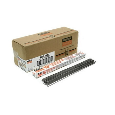 

Simpson Strong-Tie IS16-R Insulation Support 16-In. 14-Gauge Wire 100-Pk. - Quantity 8