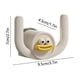 thumbnail image 3 of Estante adhesivo de pared para sandalias | Soporte para zapatos sin taladro | Organizador autoadhesivo para baño, 3 of 6