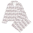 thumbnail image 5 of Women's 2 Piece Lounge Pajama Sets Women Halloween Print Loungewear Pajama Sets For Home Comfort Night Sleep White L, 5 of 5