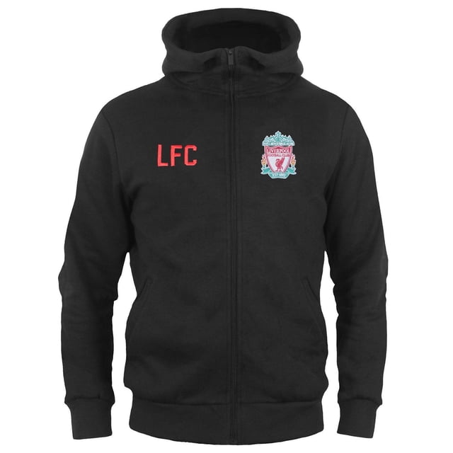 Liverpool FC Chandail à Capuchon en Molleton à Fermeture Éclair Intégrale pour Garçons