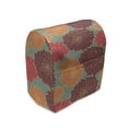 thumbnail image 1 of Floral Stand Mixer Cover, Vintage Inspired Carnation and Calendula Bouquets Perennial Plants Blooms, Kitchen Appliance Organizer Bag Cover with Pockets, 5 Quarts, Burnt Orange and Red, by Ambesonne, 1 of 4