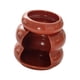 thumbnail image 4 of Quemador de aceites aromáticos, portavelas, incensario portátil de cerámica, quemador de aceites esenciales para la cocina y la meditación., 4 of 9