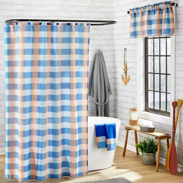 Summer Buffalo Plaid Bath Collection Set of 2 Hand Towels Walmart Business Supplies