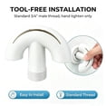 thumbnail image 2 of Pool Fountain for Above and Inground Pools,Spray Pool Waterfall Sprinkler Chiller Aerator,Water Fountain Swimming Pool Accessories, 2 of 6