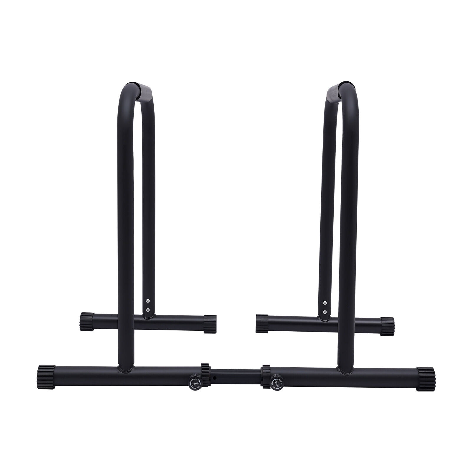 HiKaRiGuMi Removable Dip Bar  Split Single and Double Bars with Anti-slip Foot Pad for Pull-ups, Push-ups, V-shaped Sitting Postures, Folding, Knee Hugging