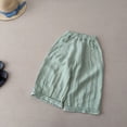 thumbnail image 3 of Kiijoy Toddler Boys Linen Pants Summer Lightweight Pull On Wide Leg Pants, Sizes 4-5T, 3 of 3