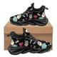 thumbnail image 1 of Hermosos zapatos de tenis con patrón de ECG de enfermera para hospital, para mujer y hombre, para otoño e invierno, para trabajo al aire libre, transpirables, cómodos y suaves, zapatillas planas, 1 of 6