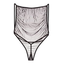 GHSOHS Men's Underwear Large Size Mens Jock Strap Underwear Briefs Soft Briefs Men's Bag Glossy Silky Jumpsuit Tight Sexy European Plus Size G String Underpants Cotton Thongs Bikinis Mens Thong U