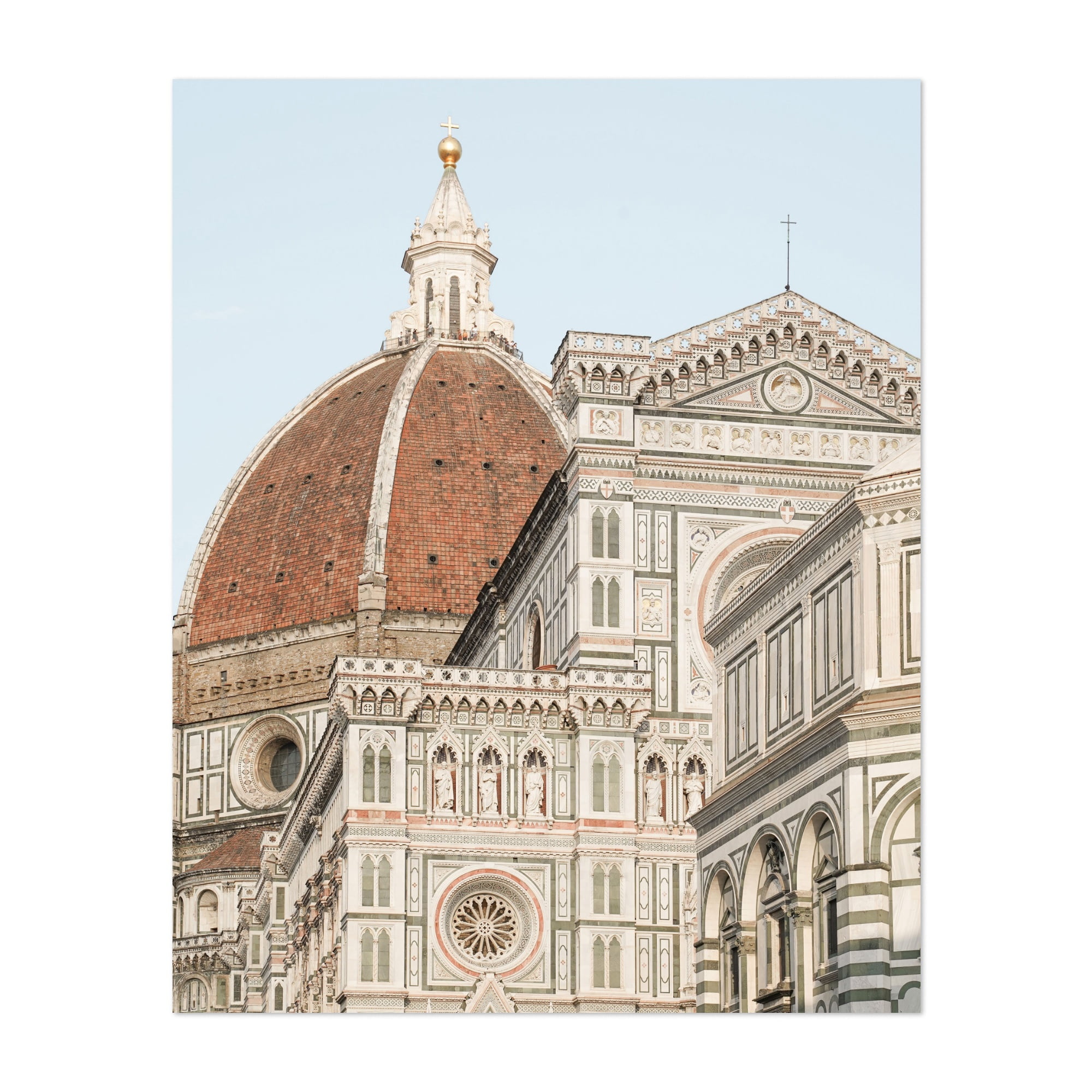 housewarming gift Architecture Print high resolution print Giclee Florence watercolor art Santa Maria del Fiore home decor wall art