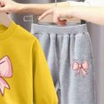 thumbnail image 5 of NOLDARES Toddler Baby Boy Fall Winter Outfit Striped Animal Printed Long Sleeve Sweatshirt Elastic Waist Pants 2Pcs(T283-Yellow), 5 of 5
