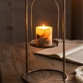 thumbnail image 4 of Candelabro antiguo creativo, elegante candelabro for mesa de restaurante, adornos de hierro, 4 of 6