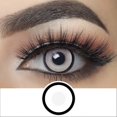 thumbnail image 1 of Belita Amy Colorful Eye Contact Lenses, Cosplay, Halloween, White, Sasuke Sharingan, For Parties// kaili Sencillez, 1 of 5