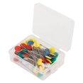 thumbnail image 2 of LAFGUR 100Pcs Multi-style Head Sewing Pins For Dressmaking Tailor Craft Quilting Decor, 2 of 8