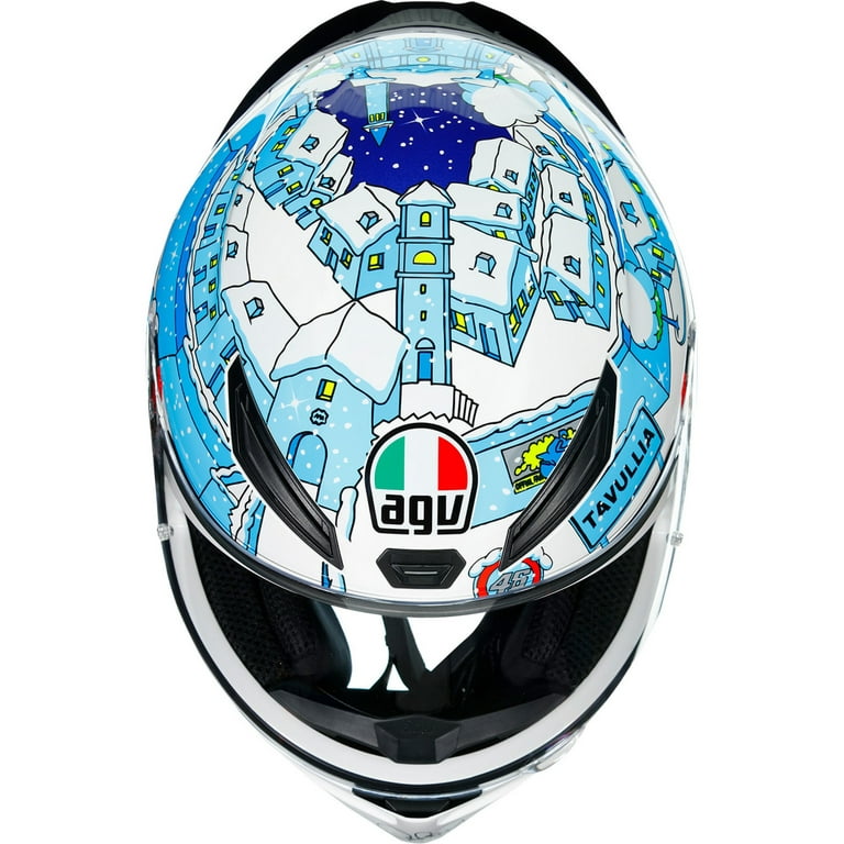 AGV K1 Rossi Winter Test 2017 Motorcycle Helmet White XL