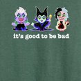thumbnail image 3 of Disney Villains - It's Good To Be Bad - Women's Lightweight French Terry Long Sleeve Shirt, 3 of 5