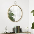 thumbnail image 2 of Miroir Mural Lorena en Bronze Antique, 2 of 4