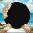 thumbnail image 3 of Round Backdrop Cover, Polyester Spandex Arch Cover Circle Backdrop Cover High Elasticity Arch Cover for Wedding Birthday Party Photography Decoration, 3 of 4