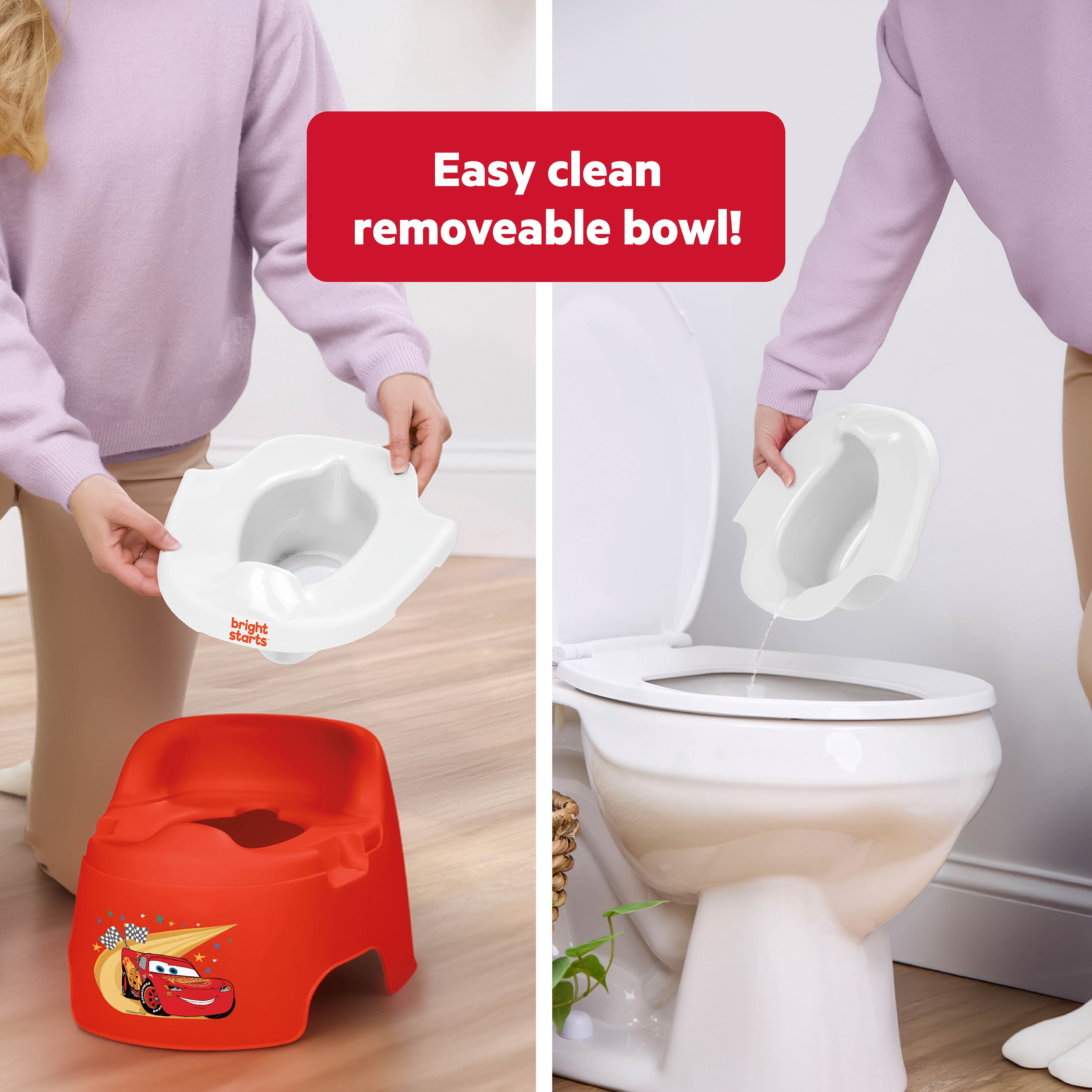 Bright Starts Disney Cars Full Comfort Potty