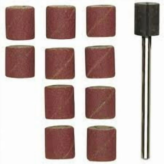 Sanding drum with 10 sanding bands, 150 grit