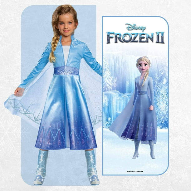 Disney Reine des Neiges Elsa Déguisement Femmes Deluxe Officiel Costume  Licence