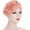 Light Pink, variant on Women Flower Turban Hats - Ruffle Pre tied Headwrap Cap Chemo Beanies Hijab Headscarf for Cancer Patient Hair Loss