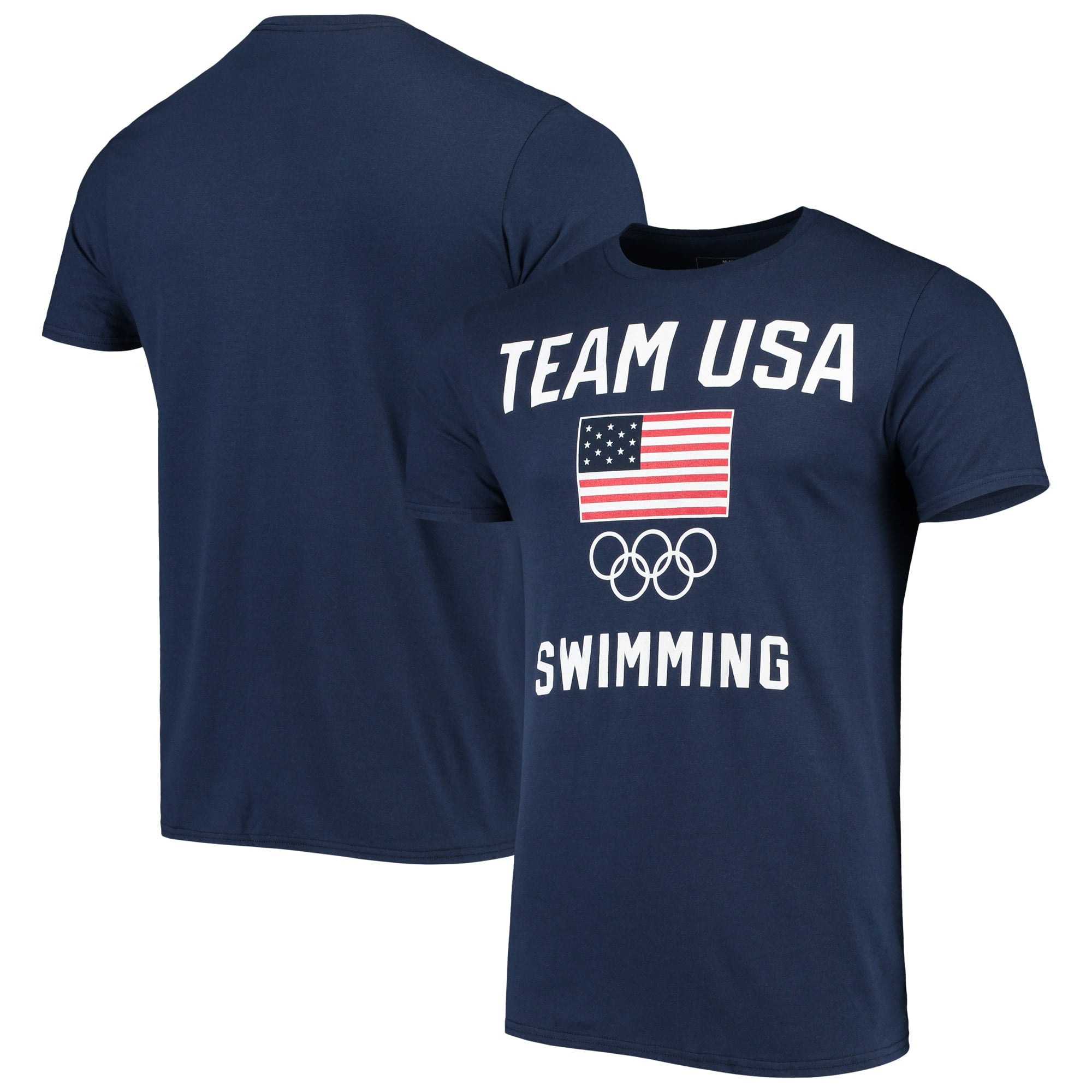 USA Swimming Team Flag Training T-Shirt 