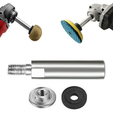 

Angle Grinder Extension Connecting Rod 80mm M10 Threaded Extension Shaft for Model 100 Angle Grinder with Upper Platen A