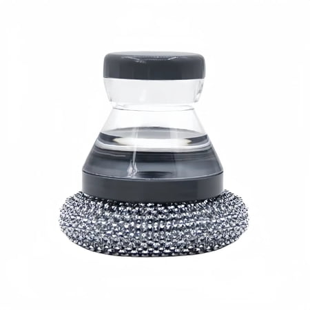 Cleaning Set for Kitchen with Automatic Soap Dispense Handle and Brush for Dishwashing