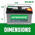 thumbnail image 2 of Batería automotriz Interstate Batteries 12 V 80 Ah (H7, 94R), 2 of 3