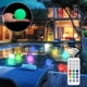 thumbnail image 4 of Luz flotante para piscina, luz LED para spa Luz flotante para piscina LED para spa Rendimiento comprobado, 4 of 11