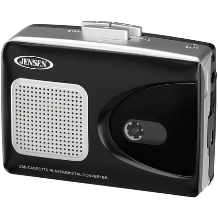 UPC: 0077283939020 | Jensen SCR-90 Stereo USB Cassette Player with Built-in Speaker and Encoding to Computer