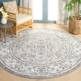 thumbnail image 2 of SAFAVIEH Opal Roy Oriental Area Rug, Grey/Ivory, 6'7" x 6'7" Round, 2 of 8
