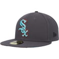 thumbnail image 3 of Men's New Era Graphite Chicago White Sox  Print Undervisor 59FIFTY Fitted Hat, 3 of 6
