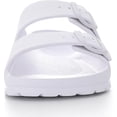thumbnail image 3 of Women's Comfortable EVA Sandals with Arch Support, Adjustable Buckle Sunmmer Beach Slide Sandal, 3 of 6