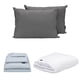 thumbnail image 1 of Juego de Sábanas Matrimonial Dicasa Softy Platino Cubrecolchón Cloud Almohada 2-Pack, 1 of 9