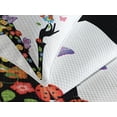thumbnail image 4 of Ambesonne Colorful Quilted Bedspread Set 3 Pcs, Flowers with Butterfly, King Size, Multicolor, 4 of 5
