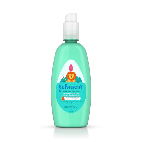 Spray desenredante Johnson's No More Tangles, 300 ml, para niños pequeños
