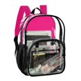 thumbnail image 4 of Iauyy Clear Backpack Heavy Duty PVC Transparent Backpack for College Workplace, Broad and Solid, 4 of 8