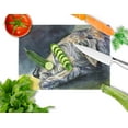 thumbnail image 2 of Carolines Treasures 7353LCB Irish Wolfhound Sleeper Glass Cutting Board- Large, 2 of 2