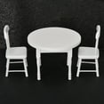 thumbnail image 3 of Accessoires de Maison de Poupée Enfants Durables Portables, Chaise de Table de Maison de Poupée, pour Maison de Poupée Décoration Salle à Manger Maison de Poupée, 3 of 8